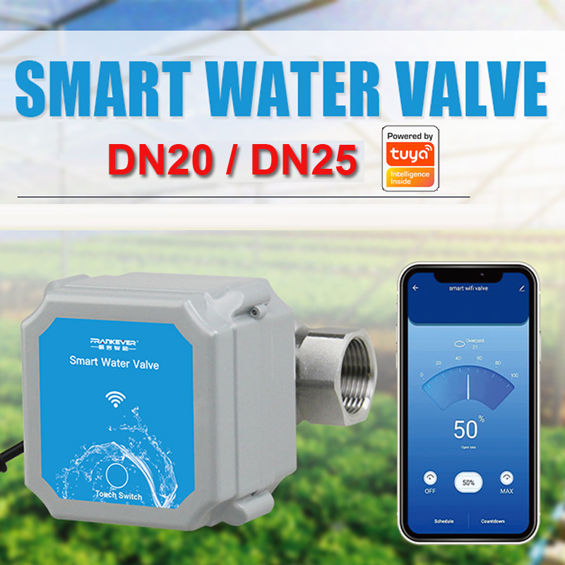 Smart Urban Garden - Tuya Wifi Water Valve Intelligent Shut