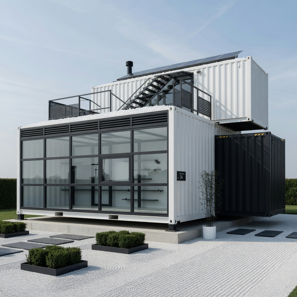 Smart Urban Garden - Smart Modular Expandable Container House Prefab