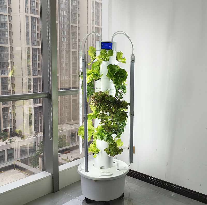 Smart Garden Vertical Planter - Hydroponics Tower Indoor Growing System Vertical
