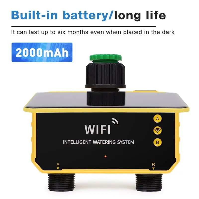 1/2 Outlets WIFI Solar Irrigat - Smart Garden Monitoring System ulasan dan harga