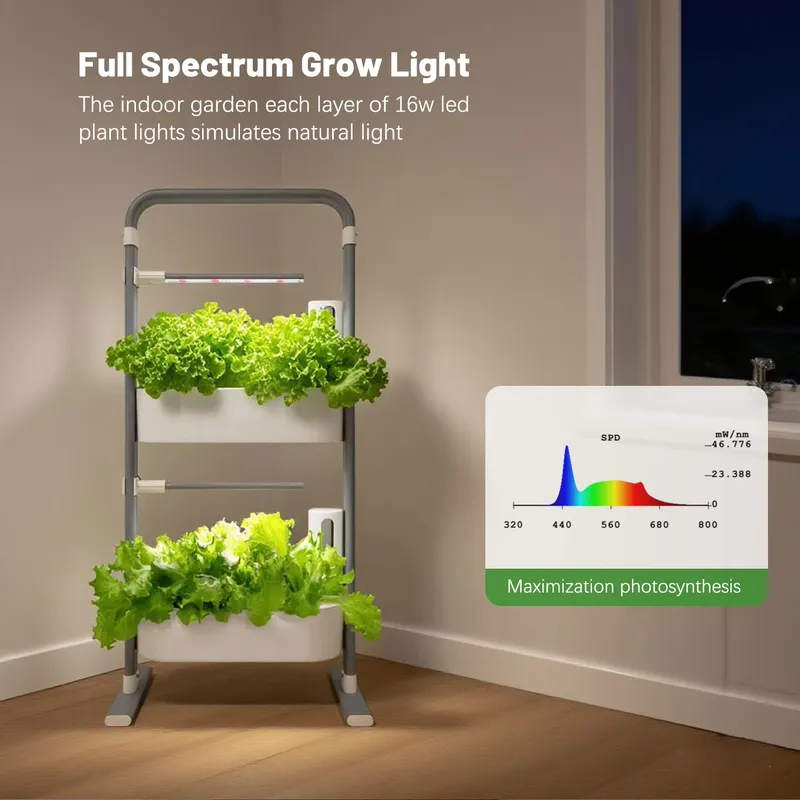 Smart Home Kitchen Garden Floo - Smart Garden Vertical Planter ulasan dan harga