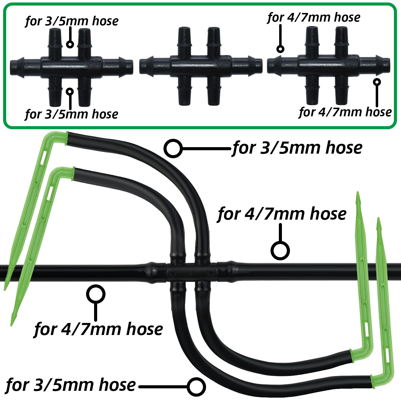 KESLA Garden 4/7mm to 3/5mm Ho - Smart Urban Garden ulasan dan harga