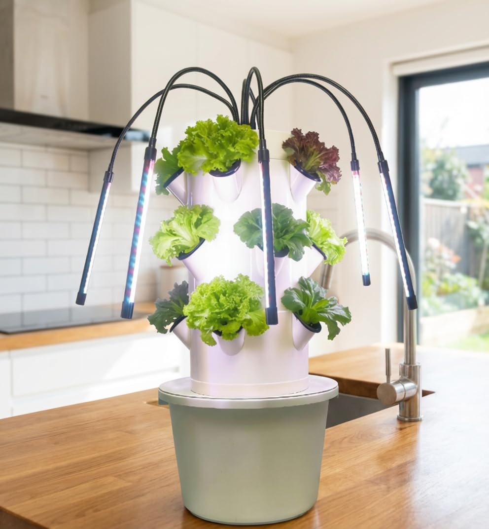 Vertical Hydroponic Growing Sy - Smart Garden Vertical Planter ulasan dan harga