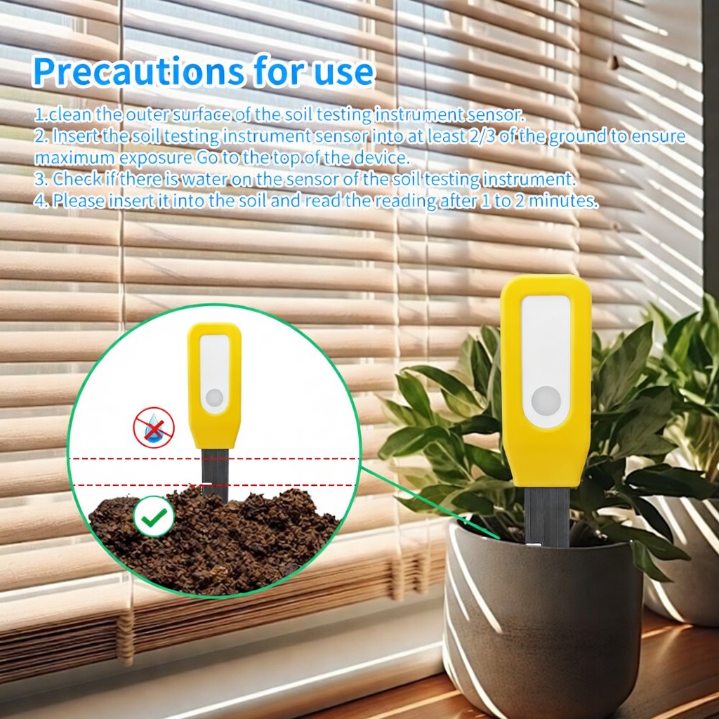WiFi Soil Monitor Tuya Smart T - Smart Urban Garden ulasan dan harga