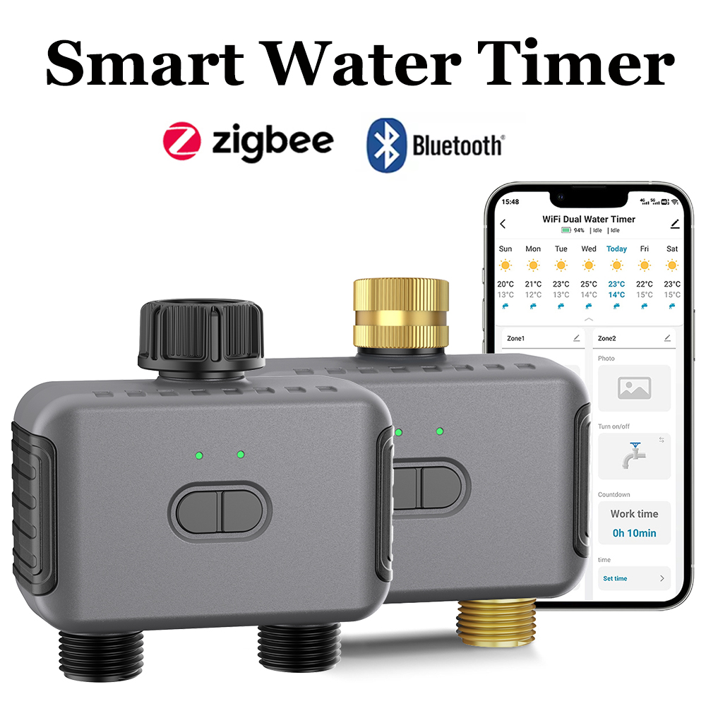 Tuya Smart Water Timer Zigbee/ - Smart Garden Monitoring System ulasan dan harga