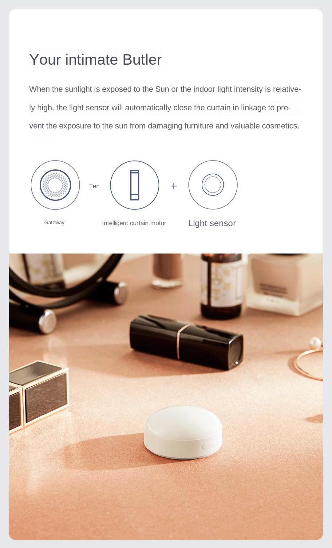 Aqara Light Sensor T1 Zigbee 3 - Smart Garden Xiaomi ulasan dan harga