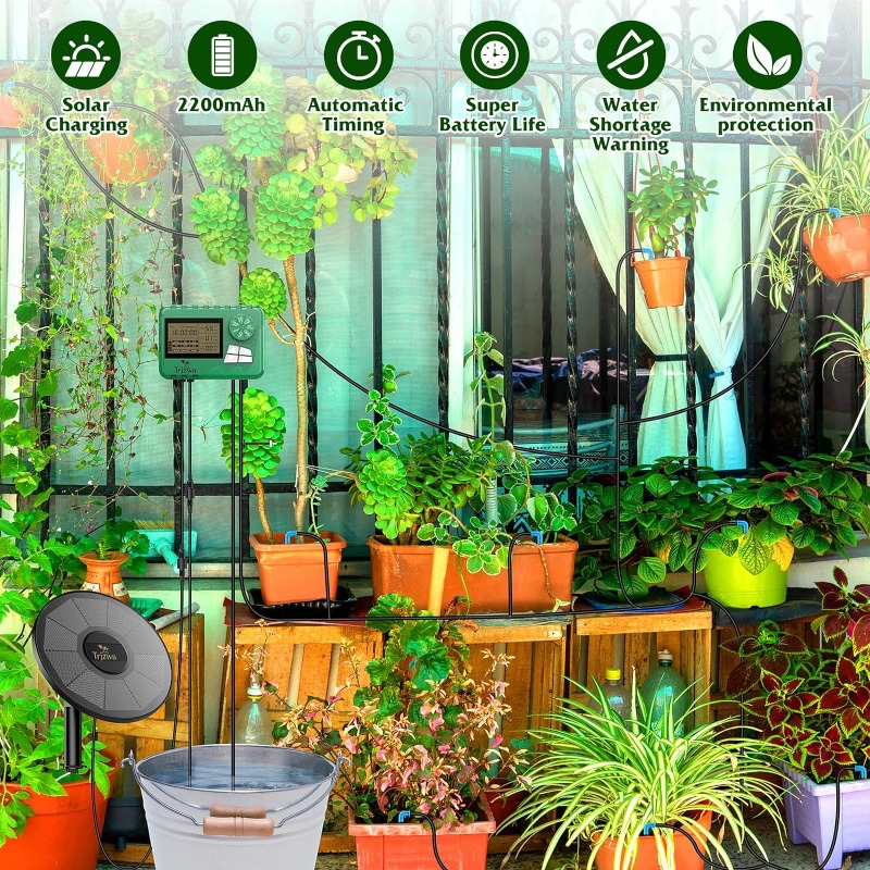 Solar Irrigation Equipment Gre - Smart Urban Garden ulasan dan harga