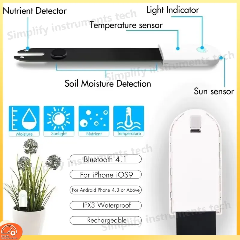 Smart Soil Moisture Sensor Tem - Smart Garden Monitoring System ulasan dan harga