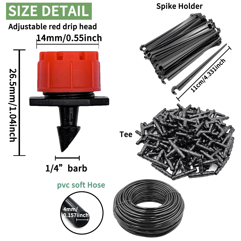 5-50M 1/ 4'' Nozzles for Bonsa - Smart Urban Garden ulasan dan harga