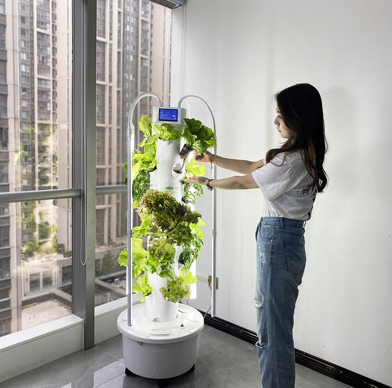 Hydroponics Tower Indoor Growi - Smart Garden Vertical Planter ulasan dan harga