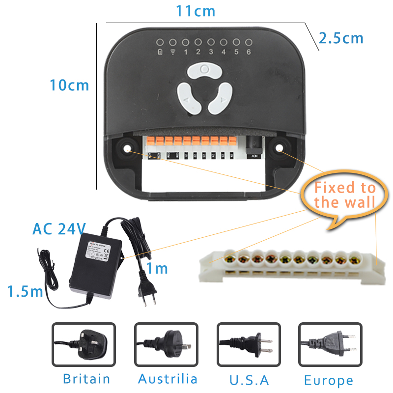 6 Zone WIFI Connect Tuya Smart - Smart Garden Monitoring System ulasan dan harga