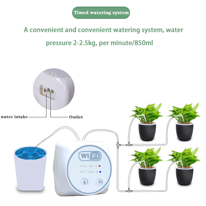WiFi Smart Garden Irrigation C - Smart Garden Monitoring System ulasan dan harga