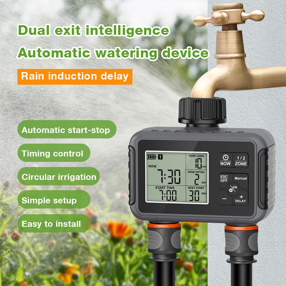 1/2/3-Outlets Automatic Water  - Smart Garden Monitoring System ulasan dan harga
