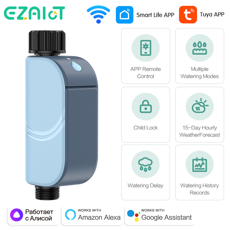 Smart Tuya WIFI Garden Waterin - Smart Garden Monitoring System ulasan dan harga